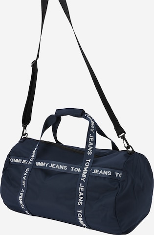 Tommy Jeans - Mala de viagem em azul: frente