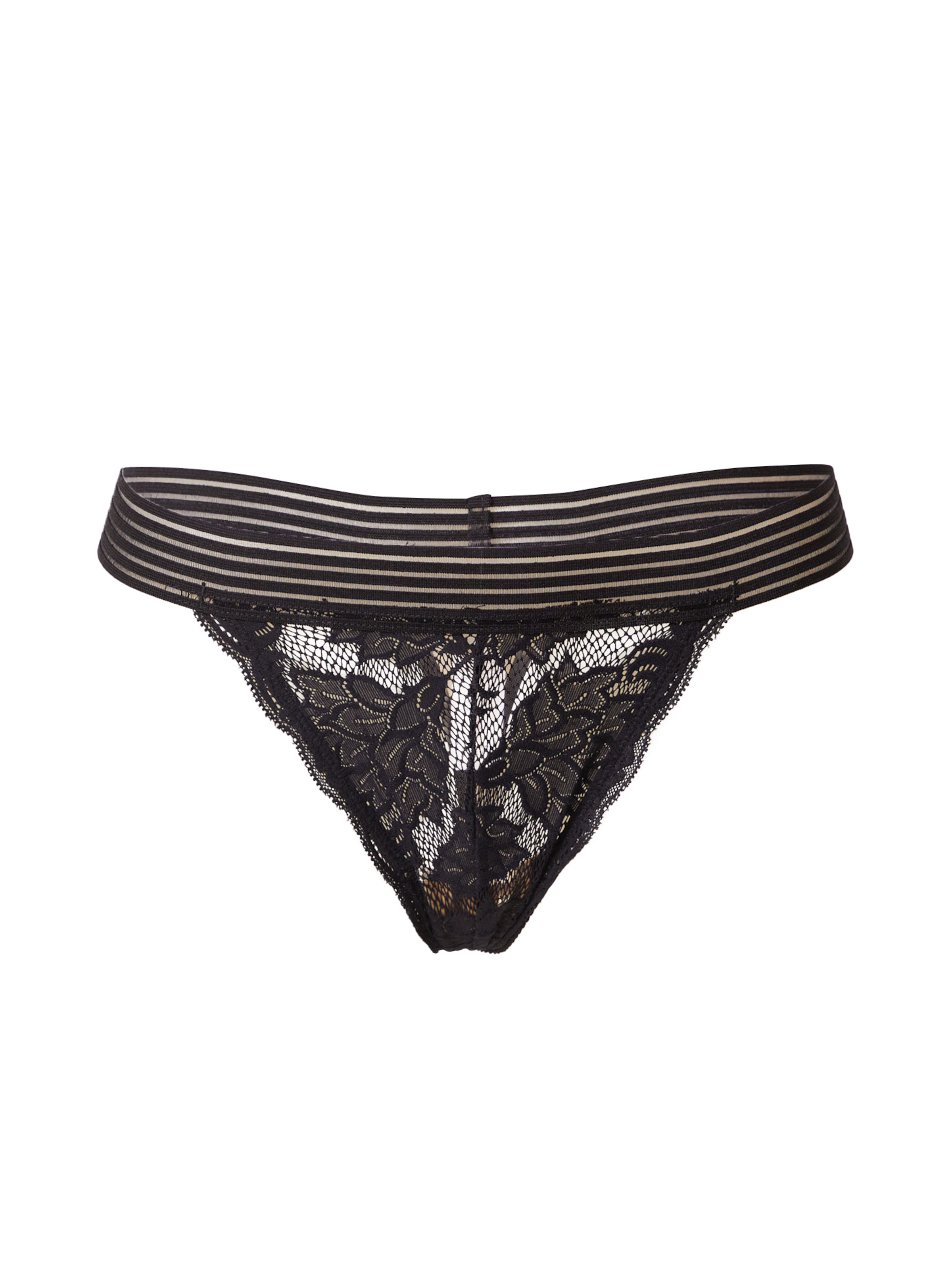 Underprotection String 'Gilda' in Black: front