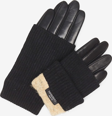 MARKBERG - Guantes con dedos en negro