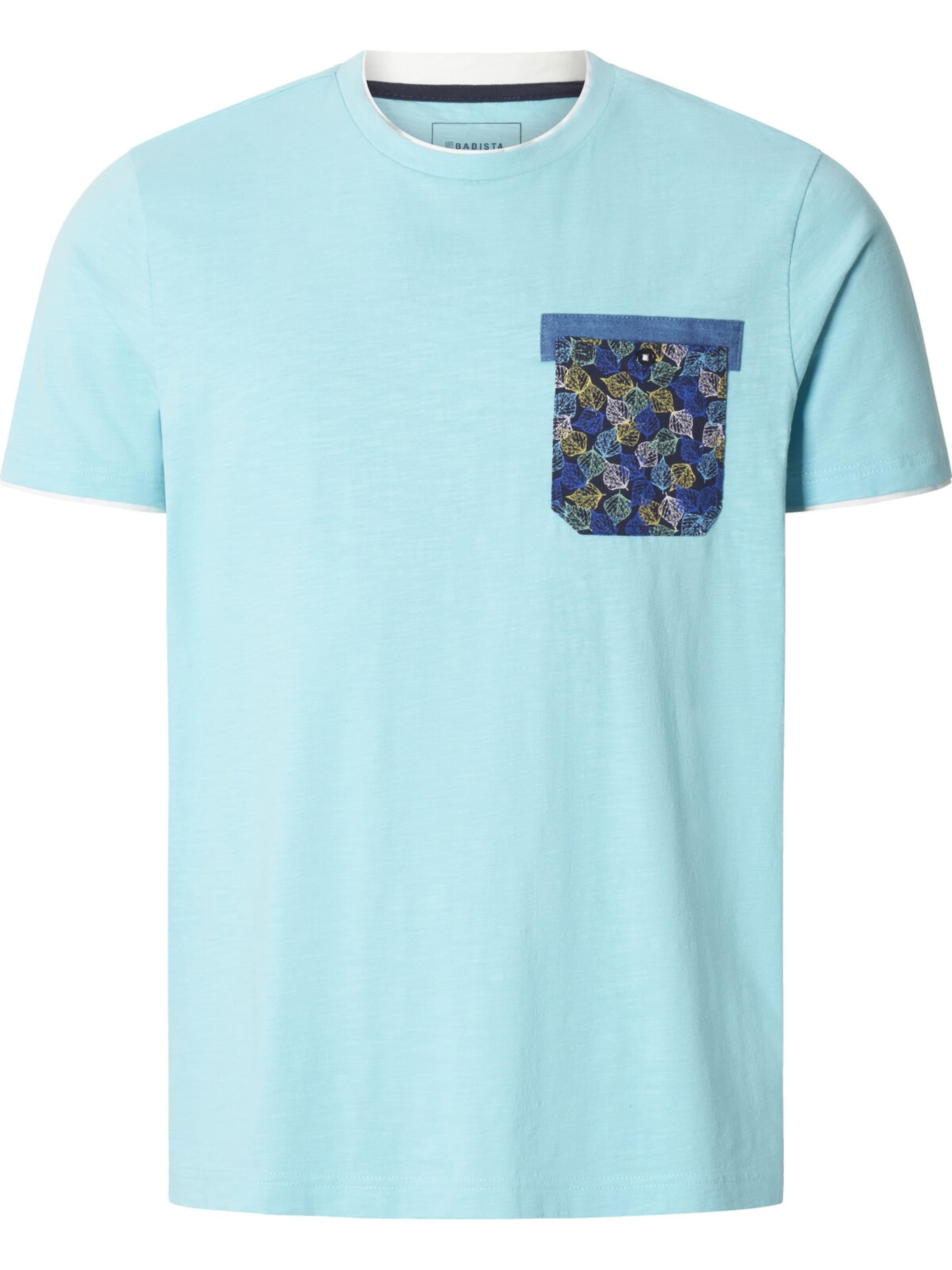 BABISTA T-Shirt 'Varziri' in Blau: Vorderseite