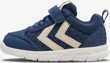 Hummel - Zapatillas deportivas en azul: frente