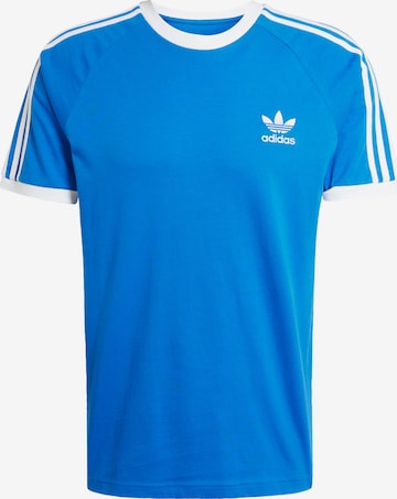 zils ADIDAS ORIGINALS T-Krekls 'Adicolor Classics': no priekšpuses