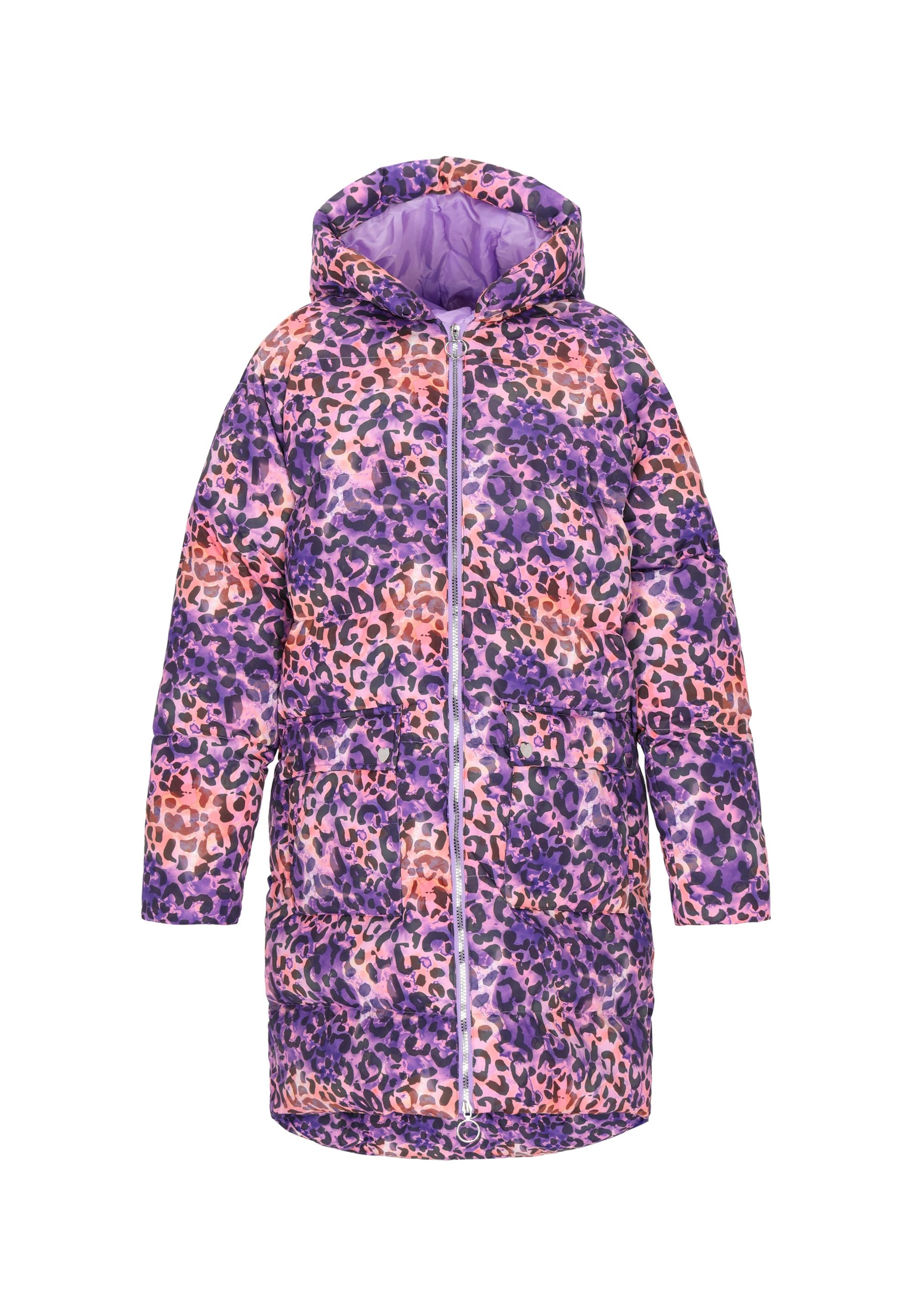 NOOTKI Winter Coat 'Young Fashion' in Purple: front