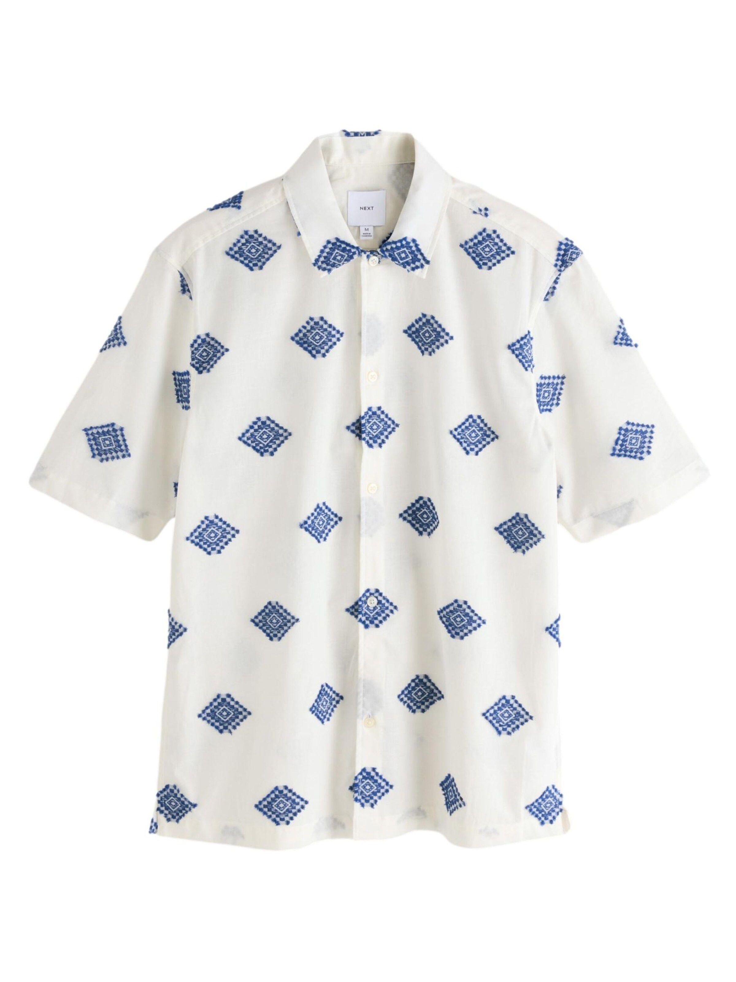 Next Regular fit Ing - fehér: elől