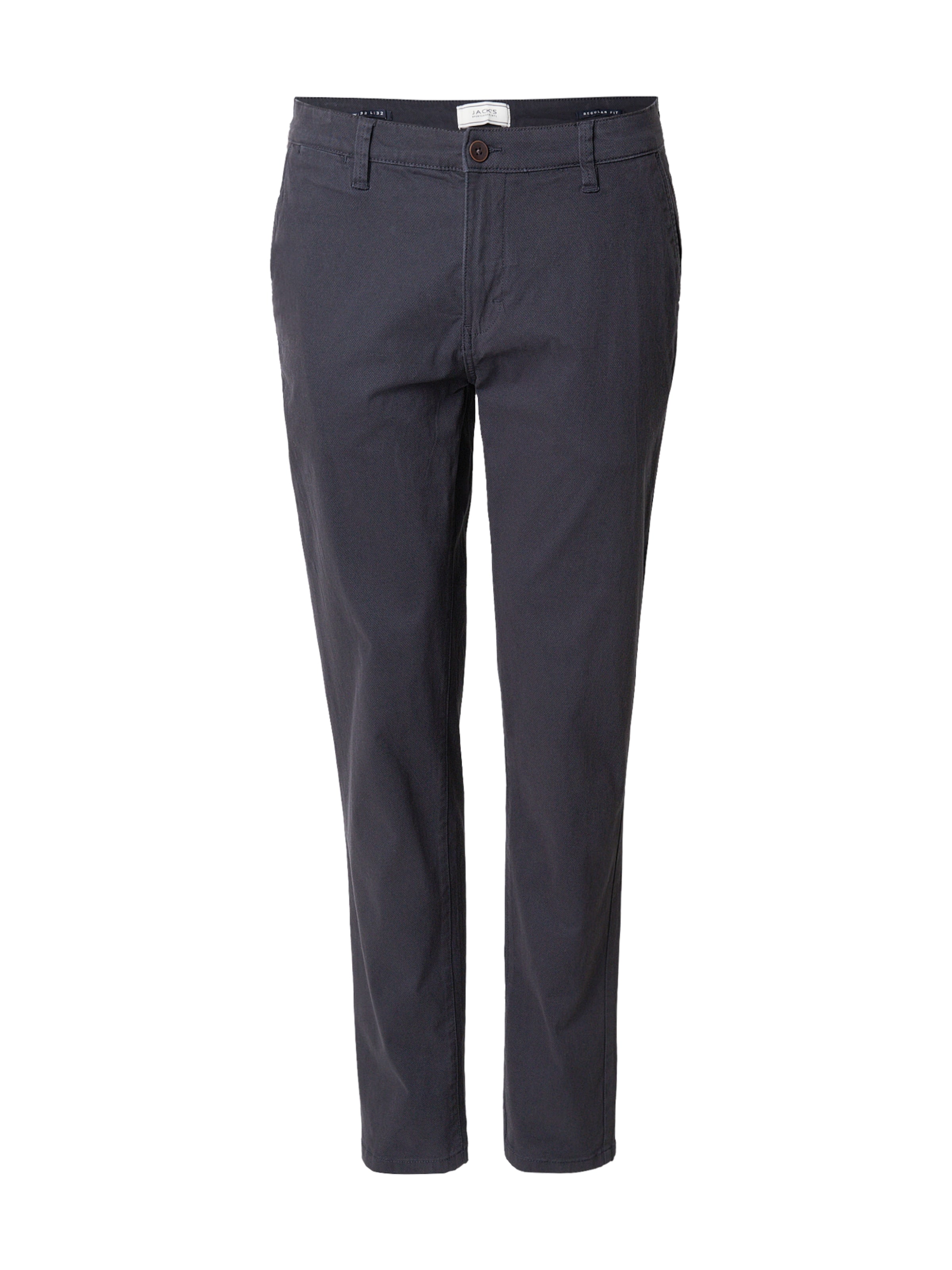 Jack's Regular Chino in Blauw: voorkant