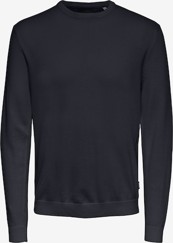 Only & Sons Sweater 'Alex' in Blue: front