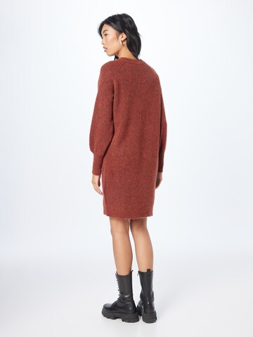 Robes en maille 'LULU' SELECTED FEMME en marron