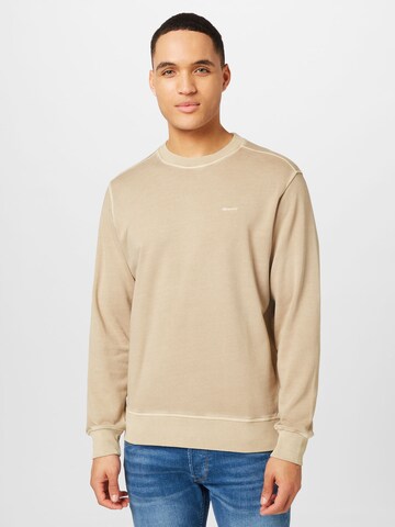 GANT Sweatshirt in Beige: front