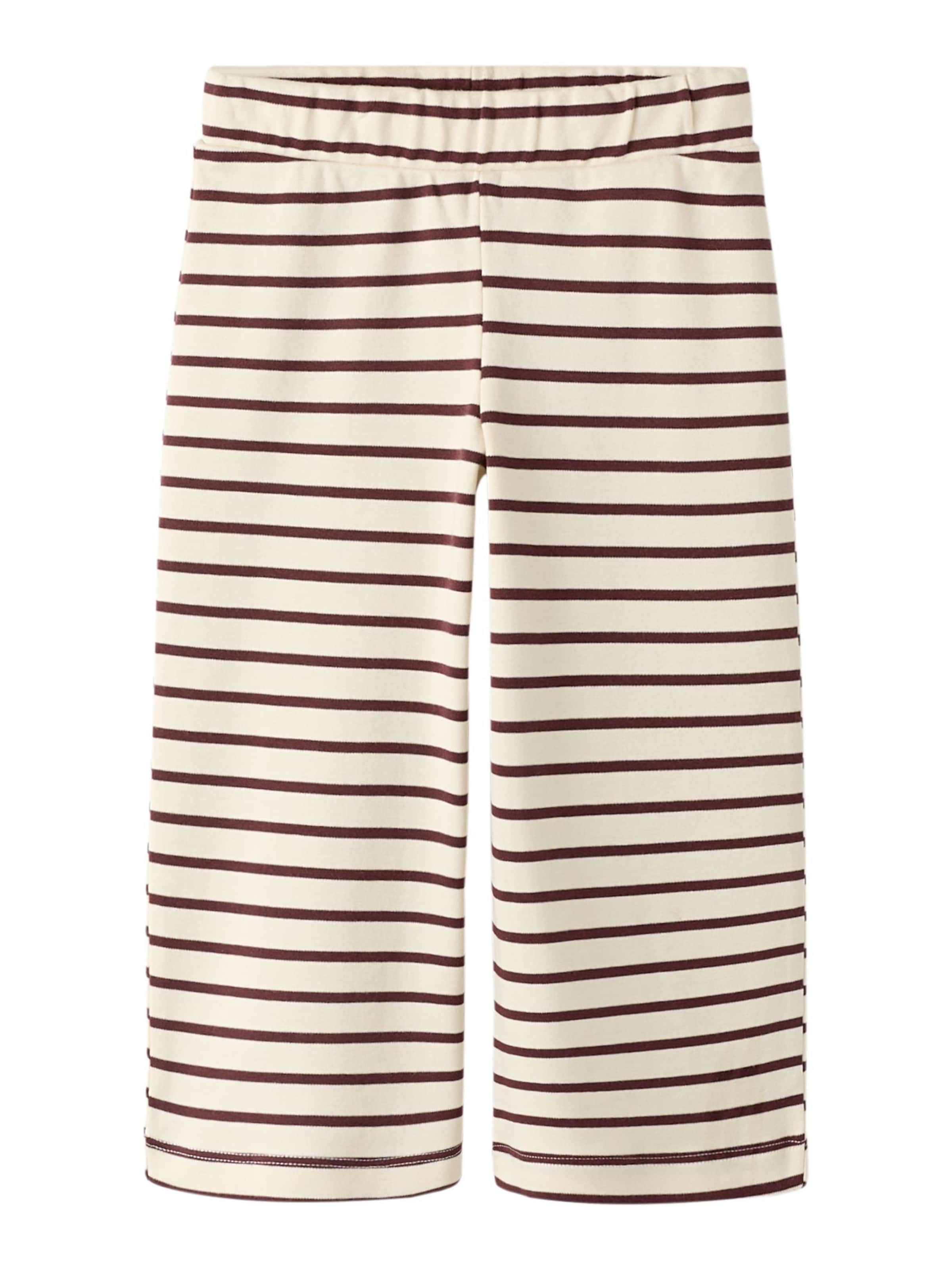 Wide Leg Pantalon NAME IT en beige : devant