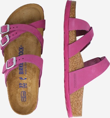 BIRKENSTOCK Klapki 'Franca' w kolorze fioletowy