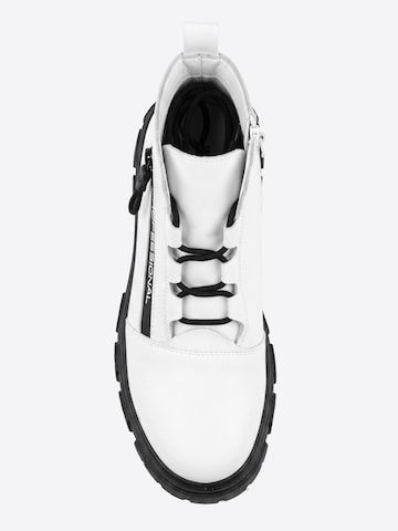 Lucky Z Ankle Boots in Weiß