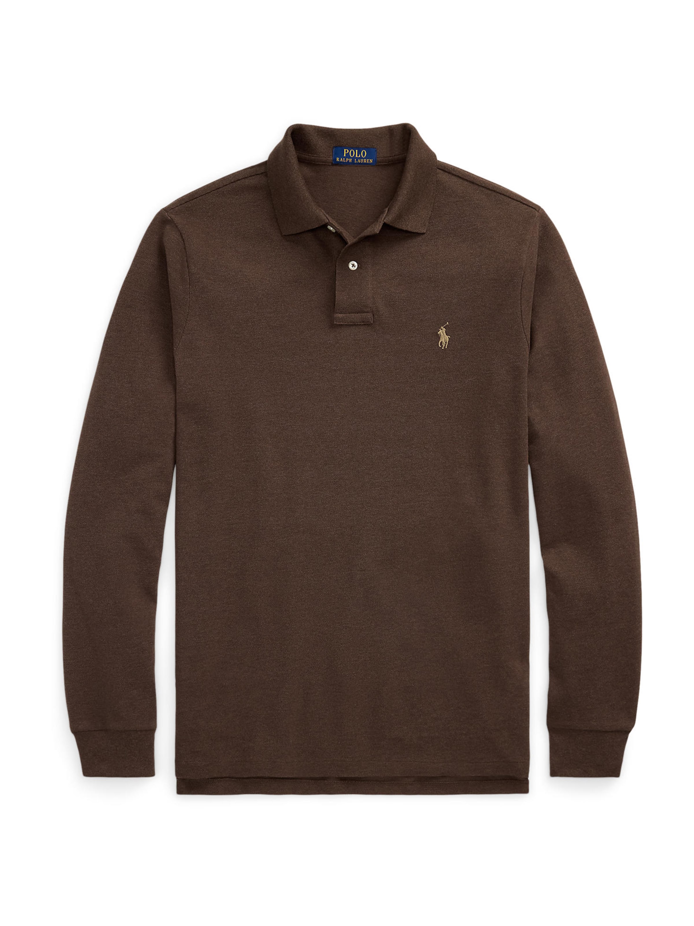 Polo Ralph Lauren Tričko – hnědá: přední strana