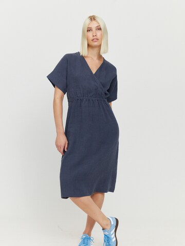 mazine Dress ' Benua Dress ' in Blue: front