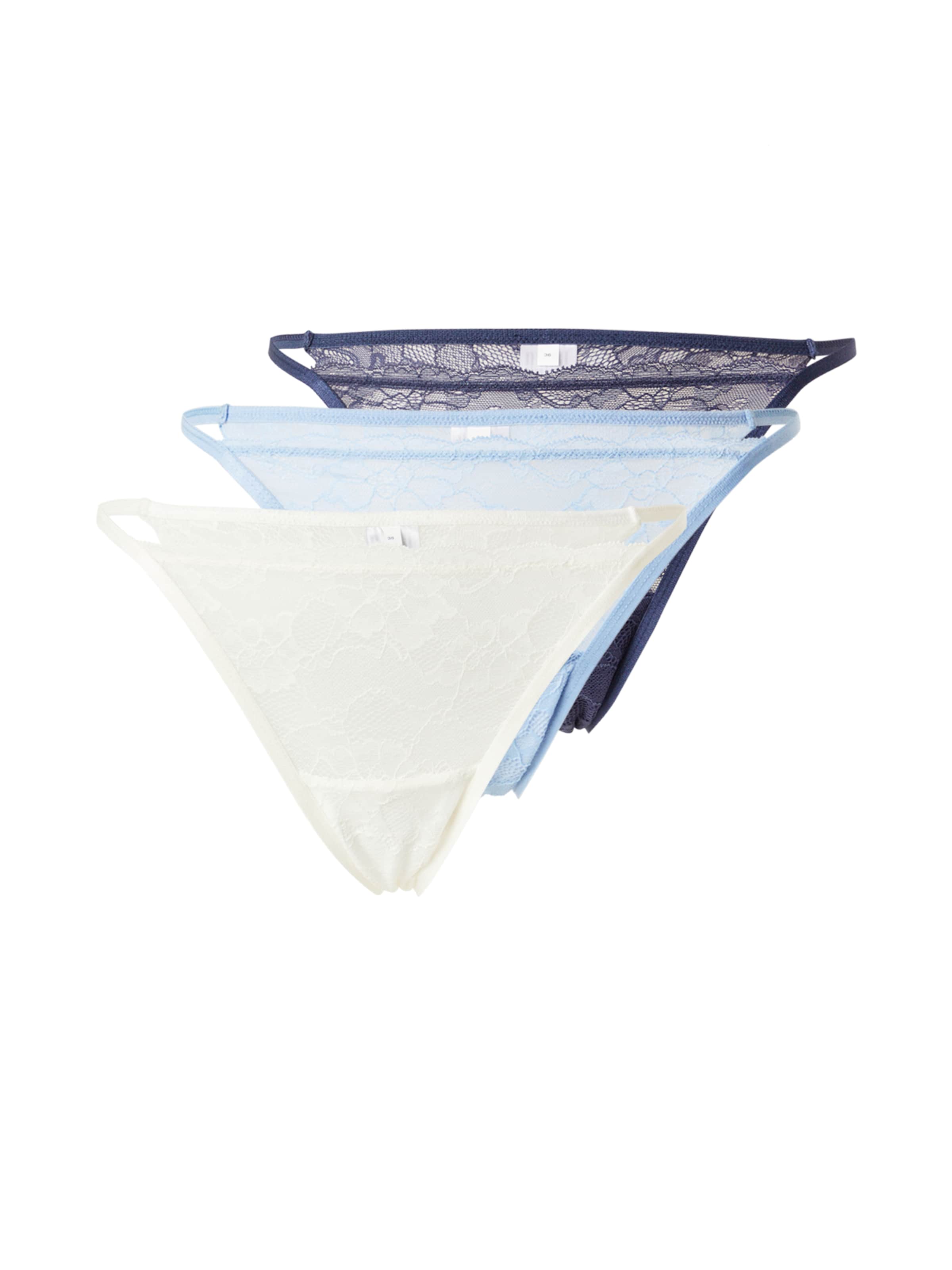 ABOUT YOU Tanga 'Charlize' – modrá: přední strana
