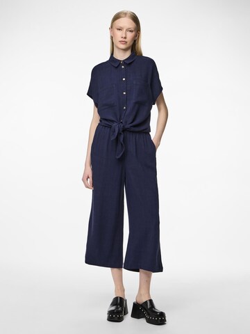 PIECES Blouse 'PCVinsty' in Blauw