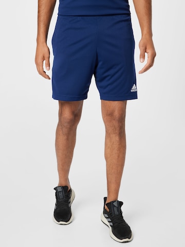 ADIDAS SPORTSWEAR Loose fit Workout Pants 'Entrada 22 ' in Blue: front