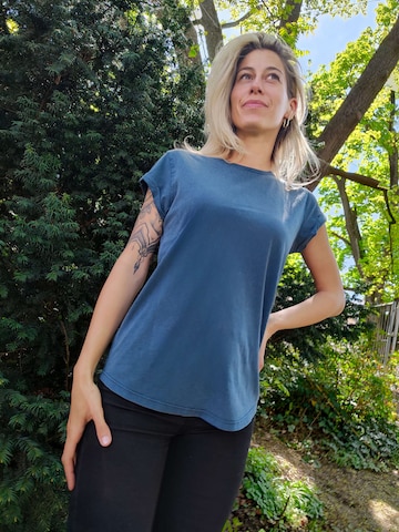 Life-Tree Shirt in Blue