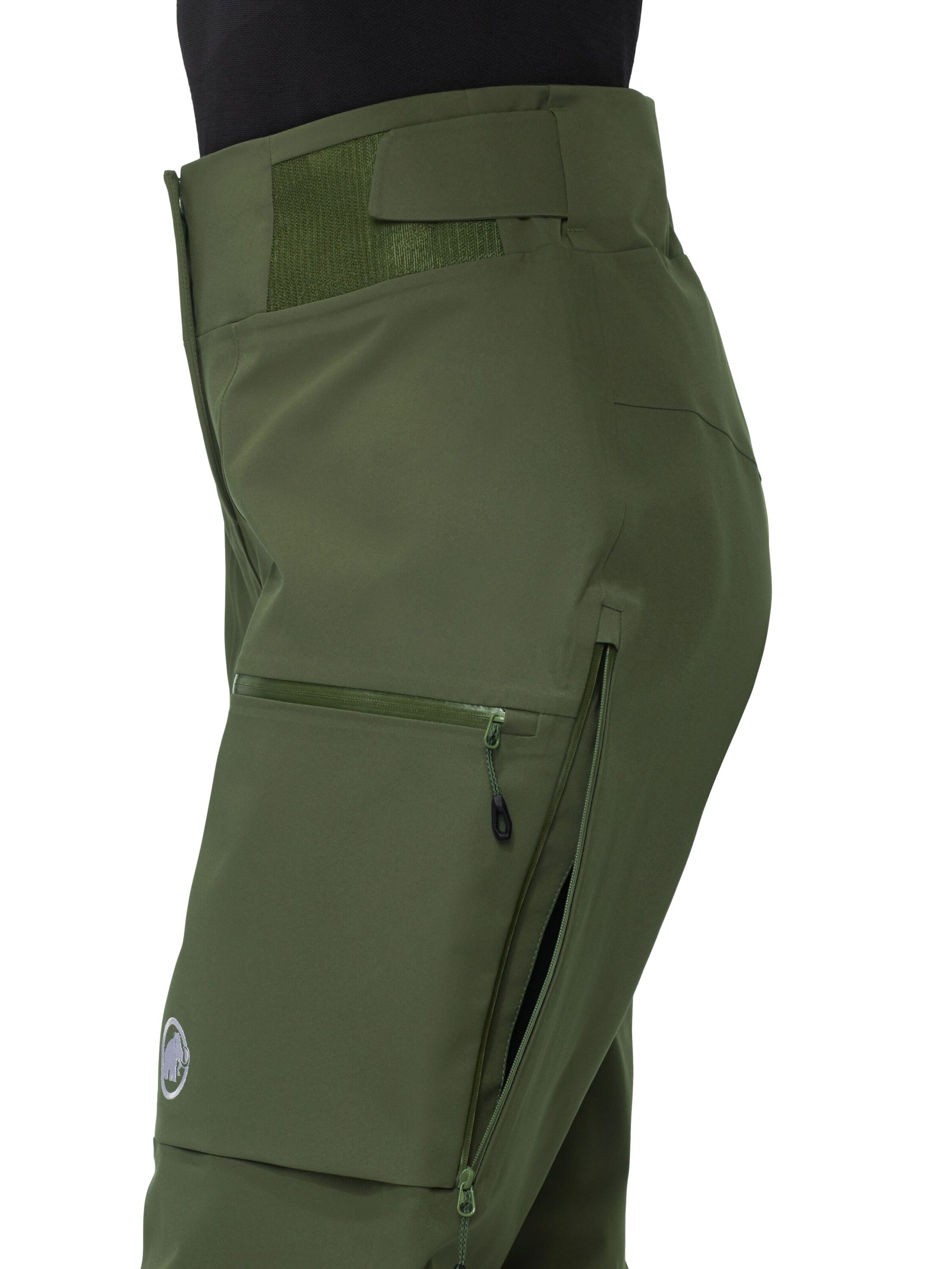 MAMMUT Regular Outdoorhose ‘Stoney’ in Grün