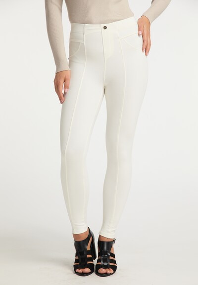 faina Leggings in White, View model