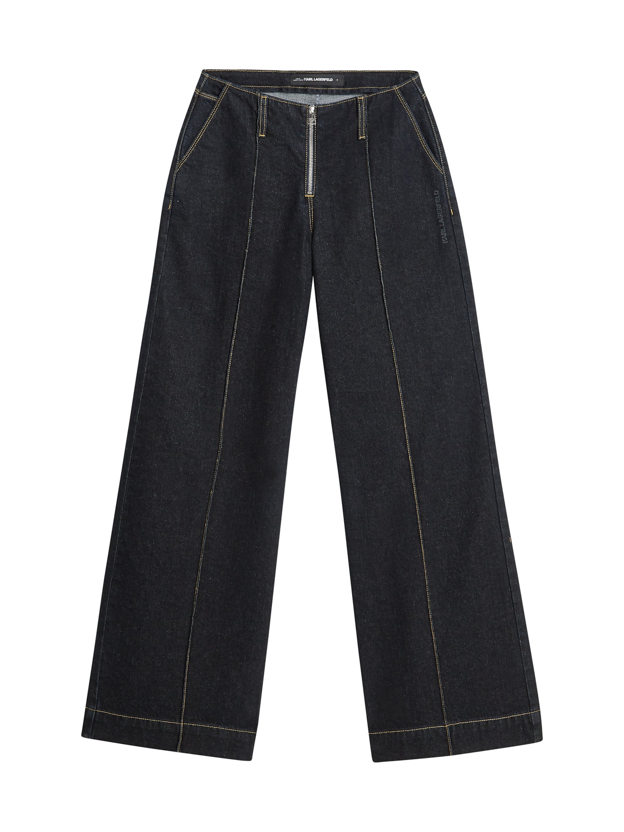 Karl Lagerfeld - Loosefit Vaquero en azul: frente