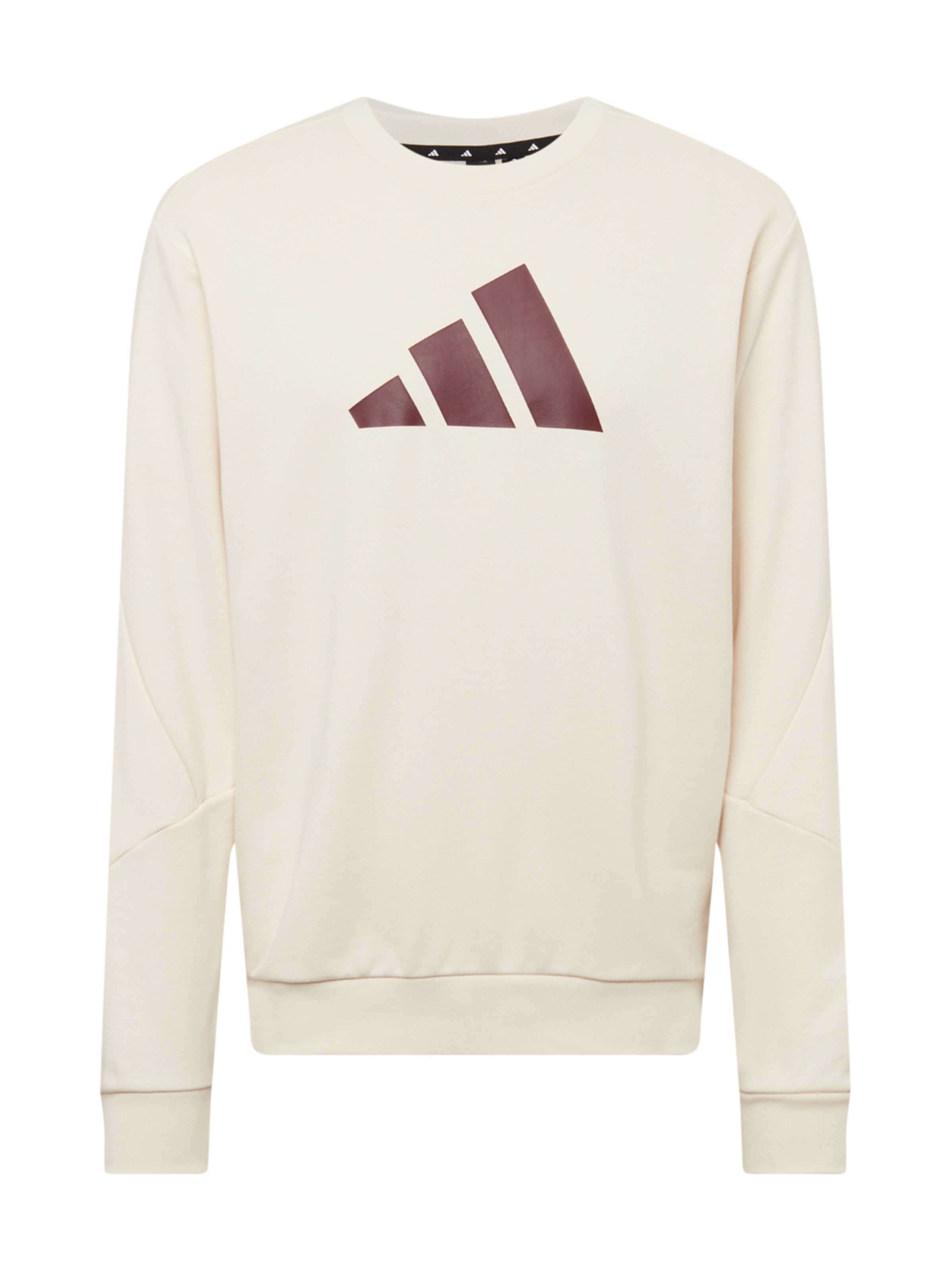 ADIDAS PERFORMANCE Sportsweatshirt 'Future Icons' in Beige: Vorderseite