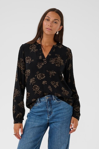 Kaffe - Blusa 'KAJalie' em preto: frente