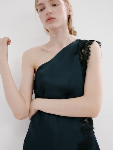 MANGO Top 'MAJITA' | modra barva: sprednja stran