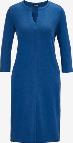 Robes en maille Goldner en bleu : devant