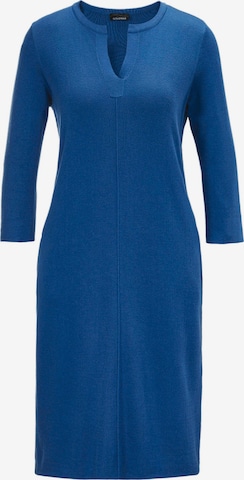 Goldner Knitted dress in Blue: front