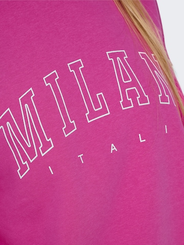 ONLY - Sweatshirt em vermelho