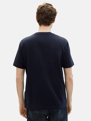 TOM TAILOR T-Shirt in Blau