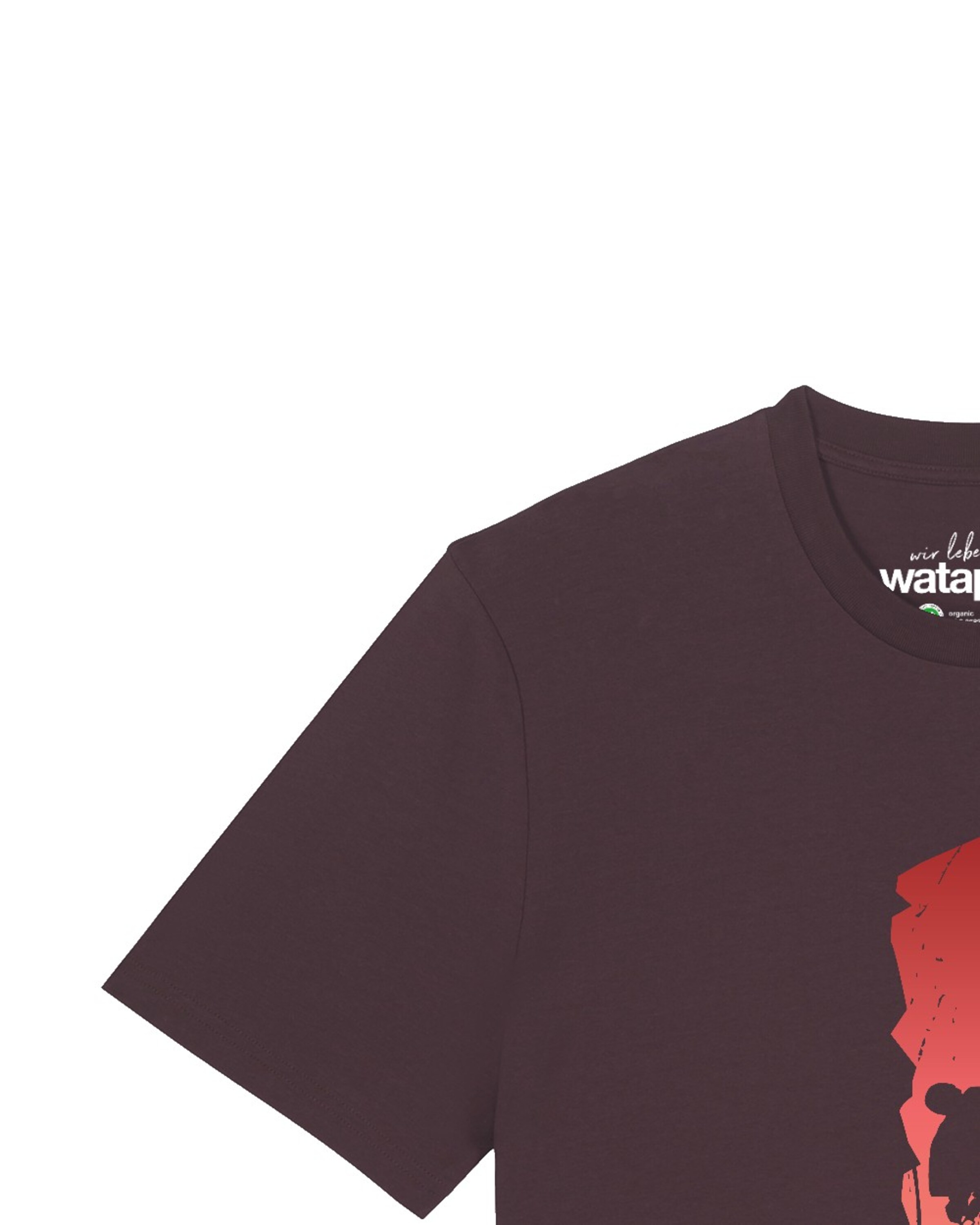 Watapparel Shirt 'There's no limit' in Red