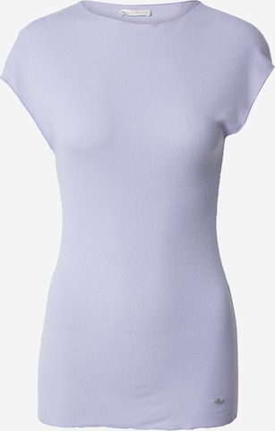 Key Largo - Camisa 'HEIDI' em roxo: frente