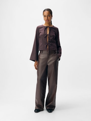 OBJECT Blouse 'BENE FIKA' in Purple