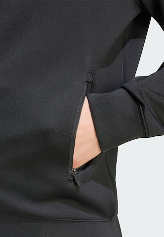 ADIDAS ORIGINALS - Casaco em moletão 'Trefoil Essentials' em preto