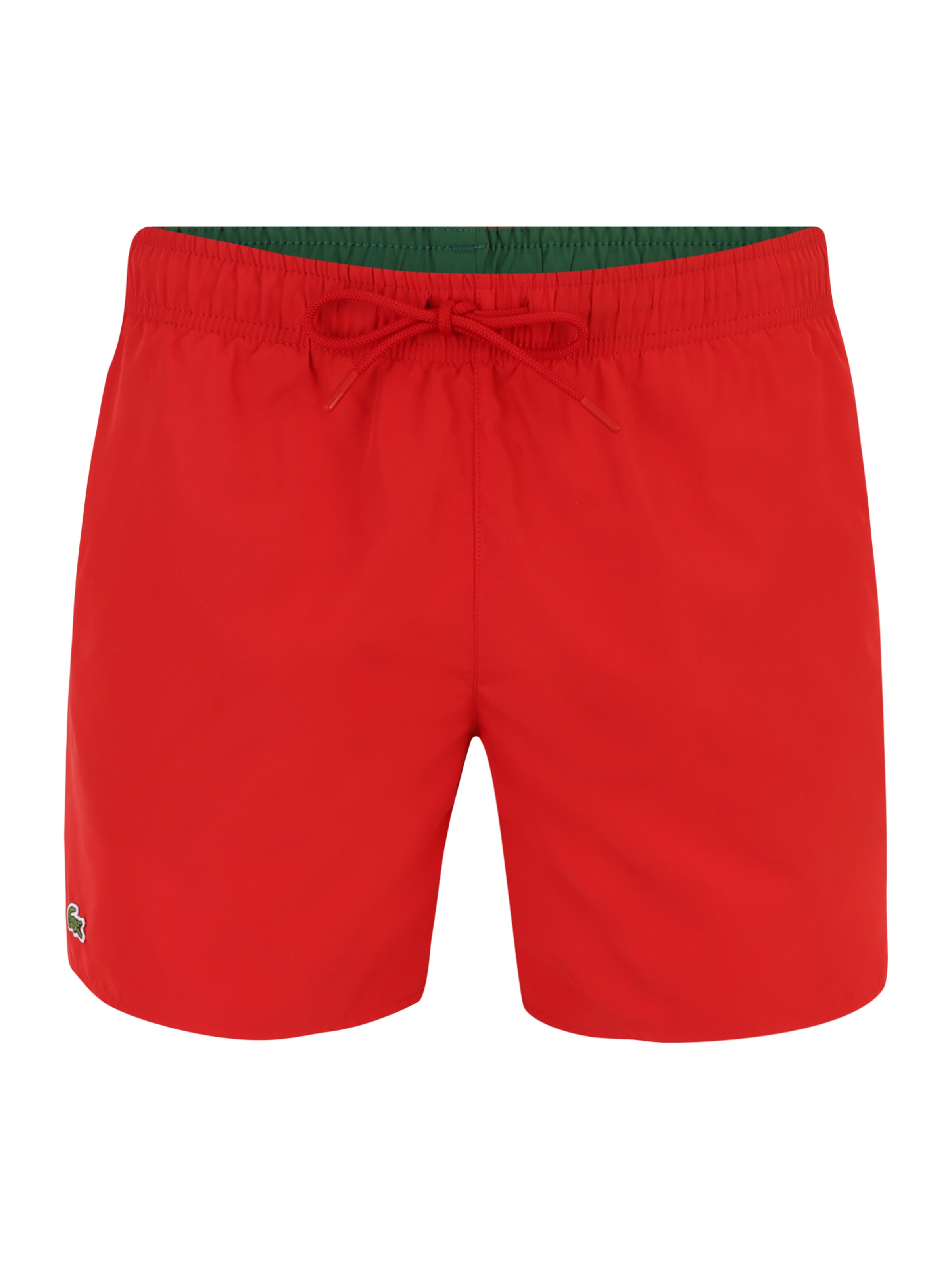 LACOSTE Badeshorts in Rot: Vorderseite