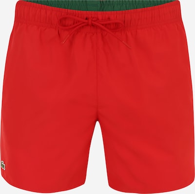 LACOSTE Shorts de bain en rouge, Vue avec produit