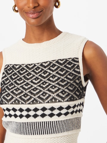 Dorothy Perkins Knitted top in White