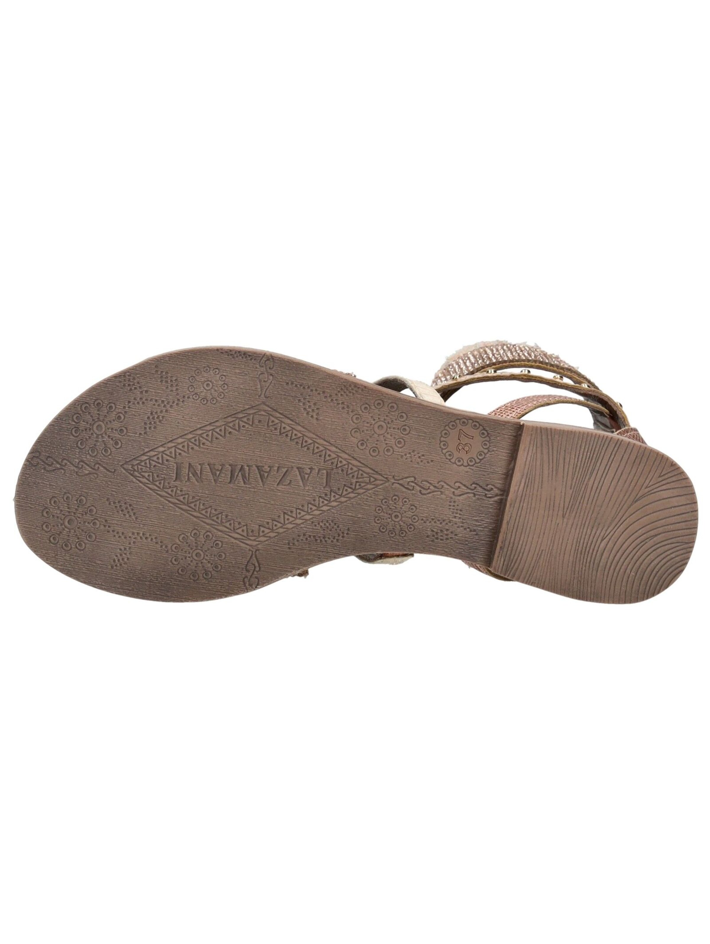 Sandales à lanières LAZAMANI en rose