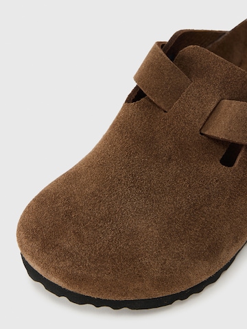BIRKENSTOCK Plätu 'Boston', värv pruun