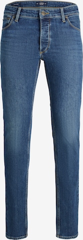 JACK & JONES Slimfit Jeans 'Glenn Evan' in Blauw: voorkant