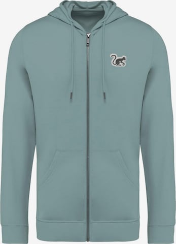 Surf Monkey - Sudadera en verde: frente