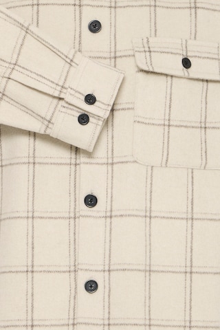 !Solid Regular fit Skjorta 'SDWHEELER' i beige