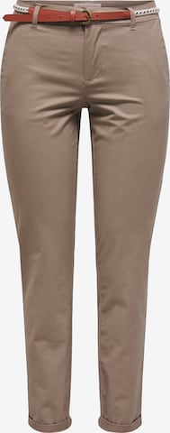 ONLY Брюки-чинос 'ONLBIANA' в Коричневый: спереди