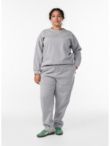 Active by Zizzi Regular Hose 'ASIN' in Grau