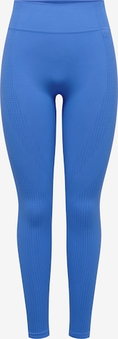 mėlyna ONLY PLAY Siauras Sportinės kelnės 'ONPJAMI': priekis