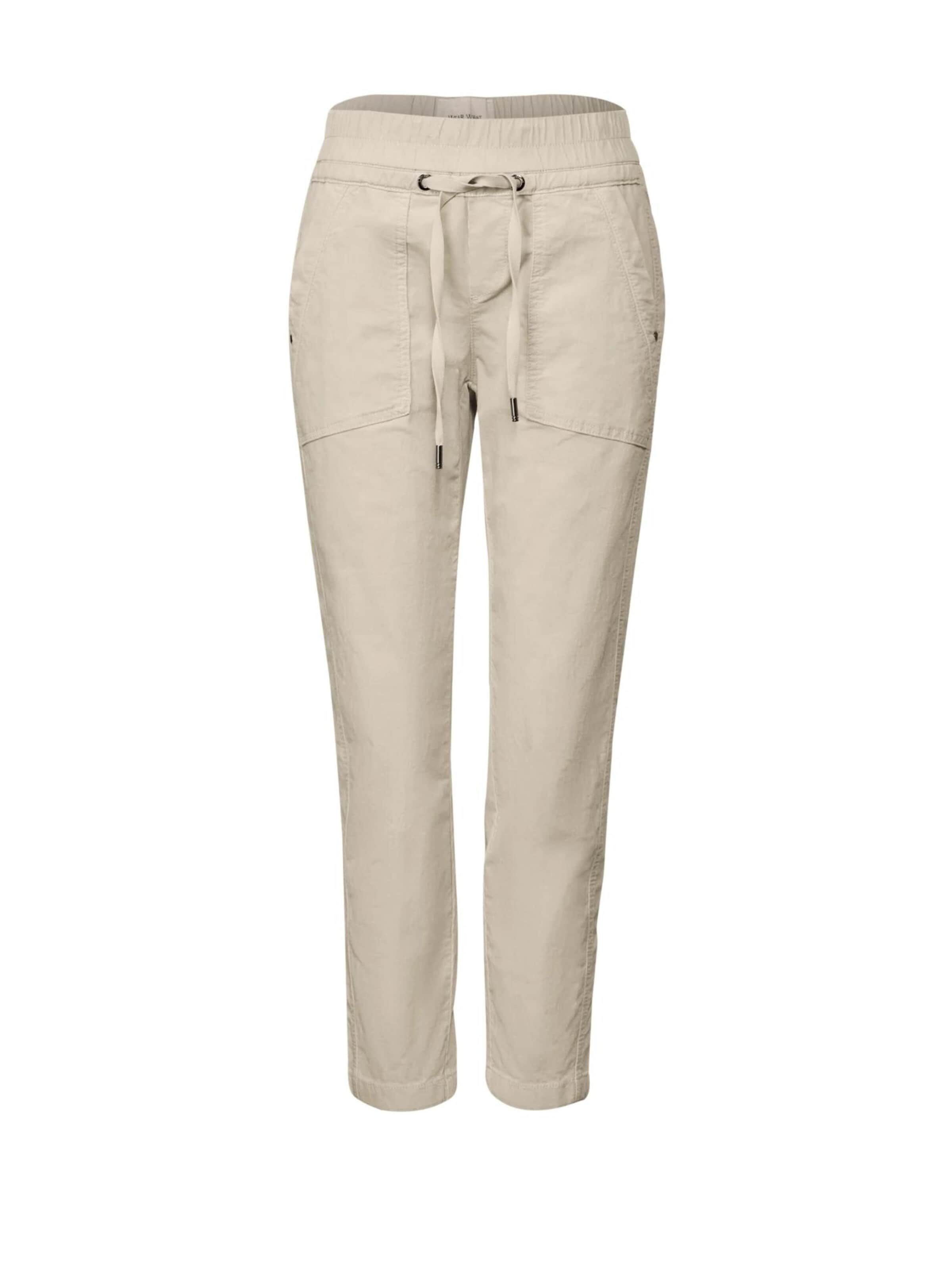 STREET ONE Pantalon en 44 en beige, Vue avec produit