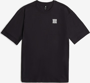 G-STAR Shirt 'Boxy' in Black: front