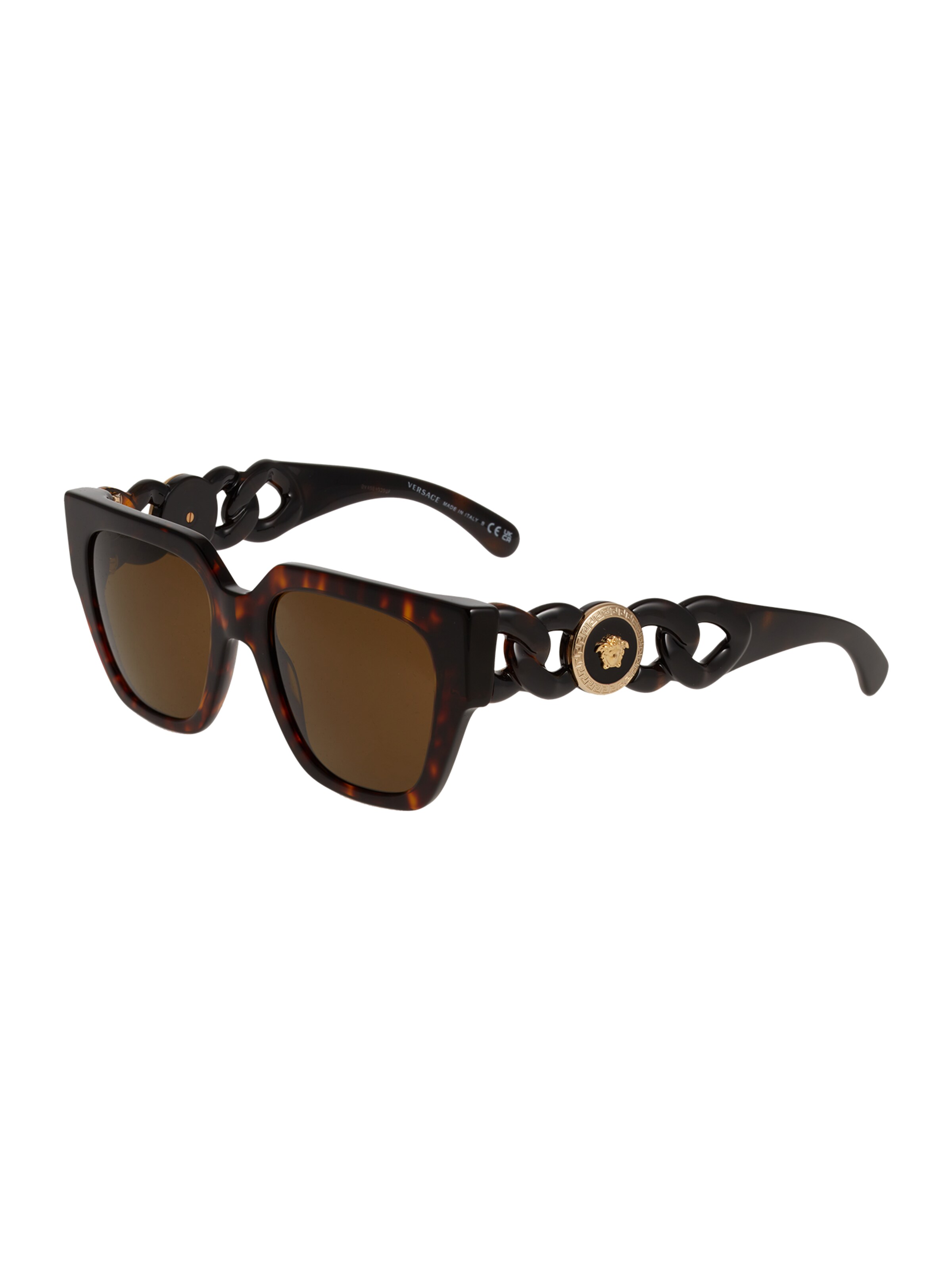VERSACE Zonnebril '0VE4409' in Bruin: voorkant