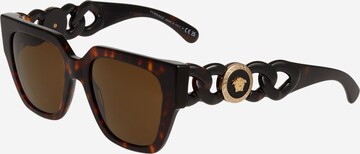 Lunettes de soleil '0VE4409' VERSACE en marron : devant